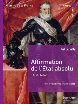 cover image of Affirmation de l'État absolu (1492-1652)